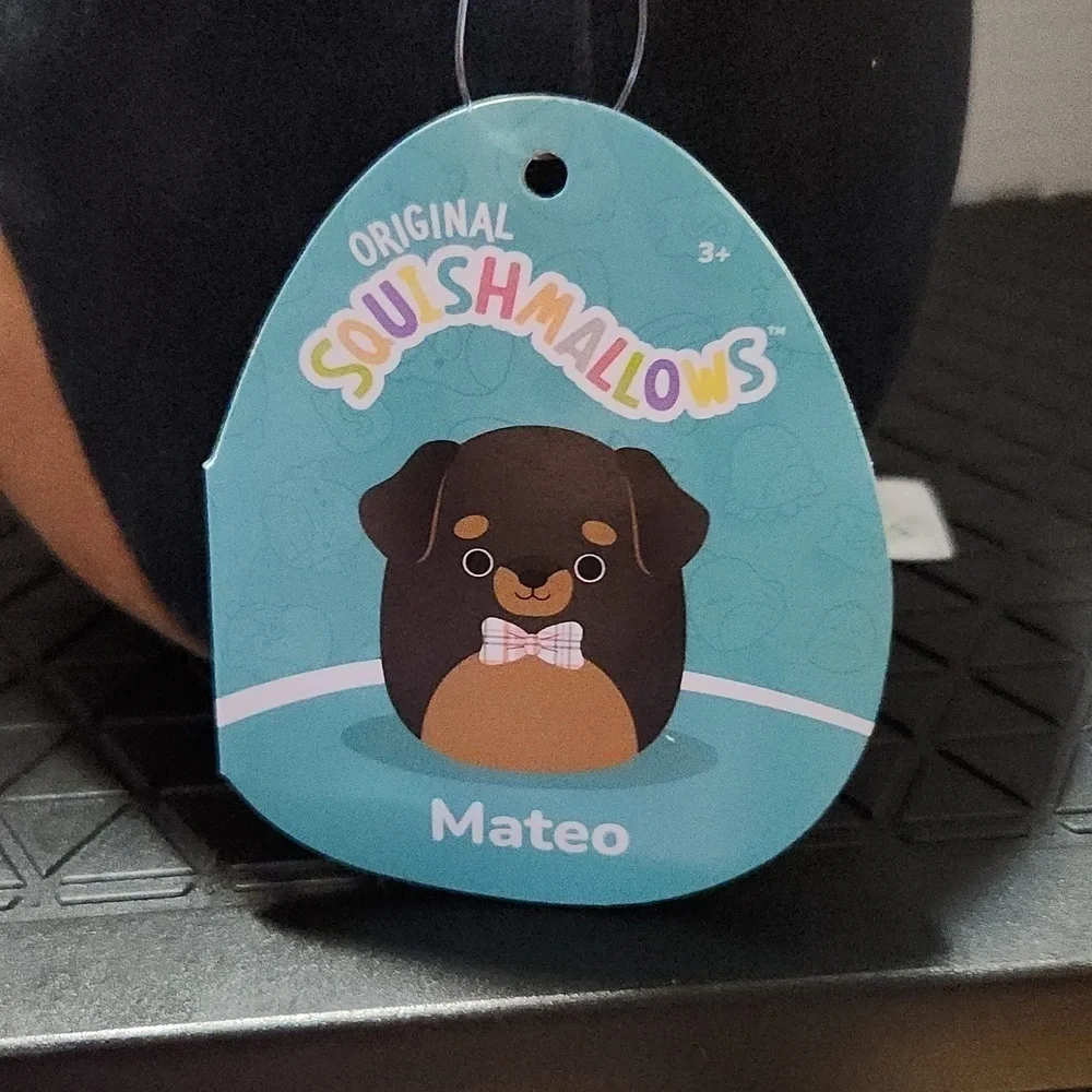 Mateo Squishmallows Dog 2022 NWT Rotwiler